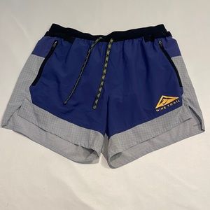 Men’s Nike Trail Running Shorts 5” (Blue)